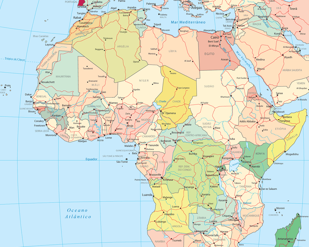 O continente africano poderá se dividir em dois?