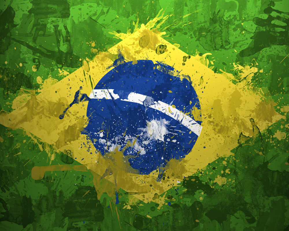 As estrelas da bandeira do Brasil