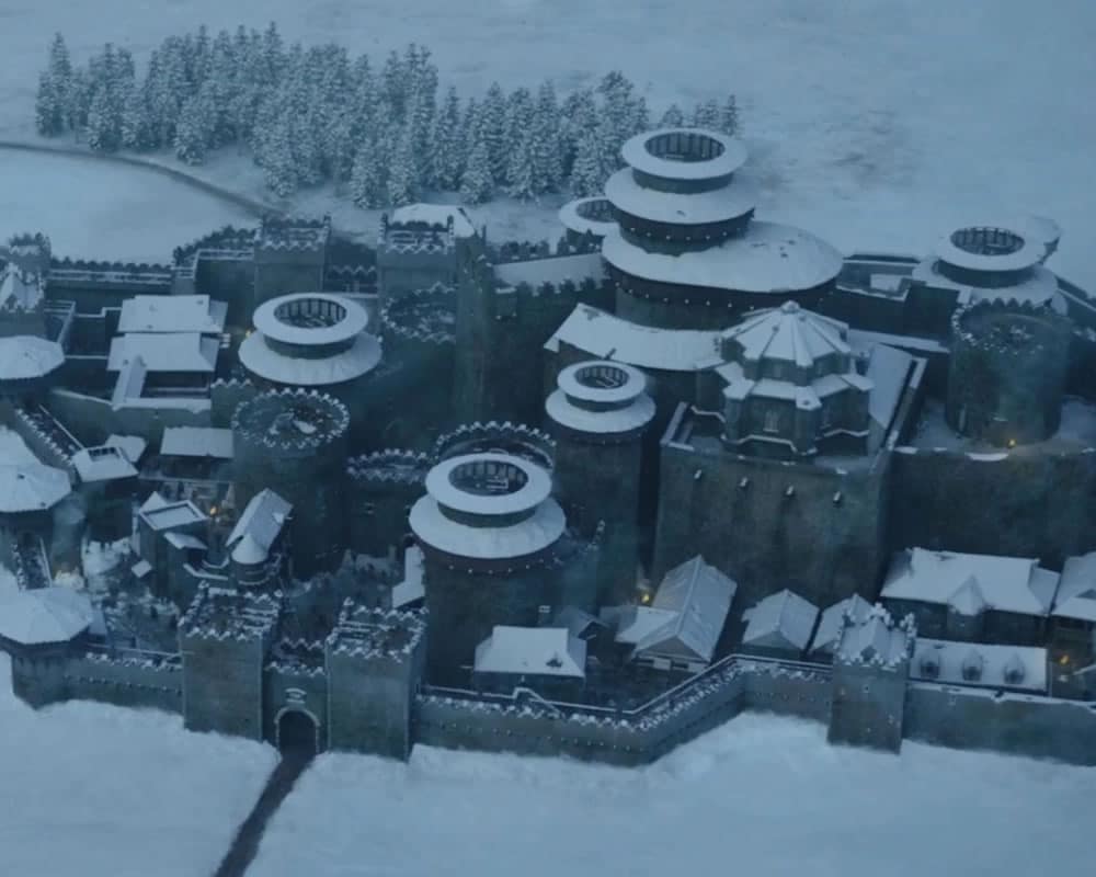 Como a batalha de Winterfell foi gravada?
