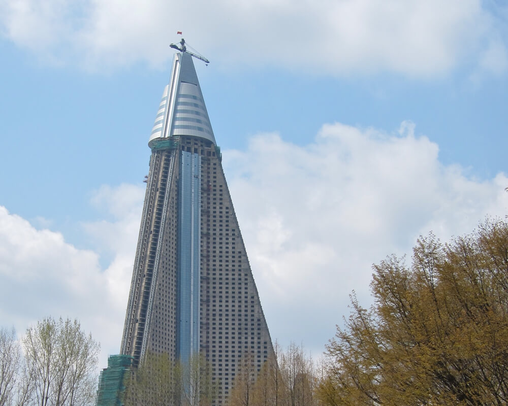 Conheça o hotel fantasma localizado na Coreia do Norte