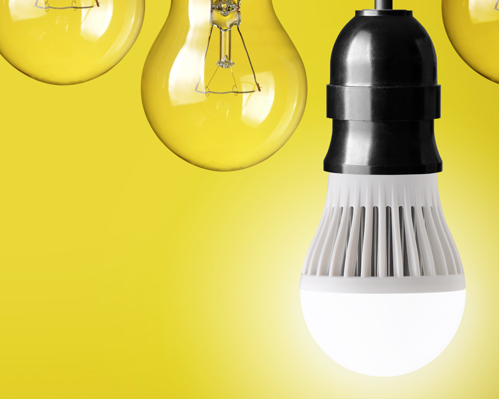 Qual é a diferença entre lâmpada incandescente, fluorescente e LED?