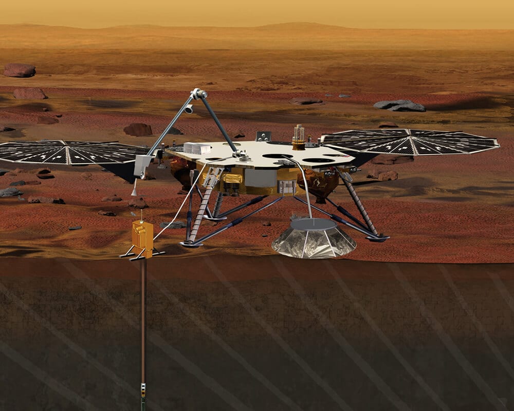 Nasa fará transmissão de uma aterrisagem em Marte