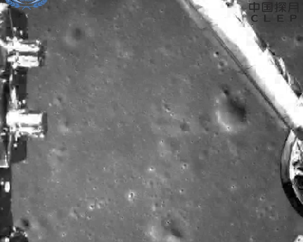 Sonda espacial chinesa divulga as primeiras imagens do lado oculto da Lua